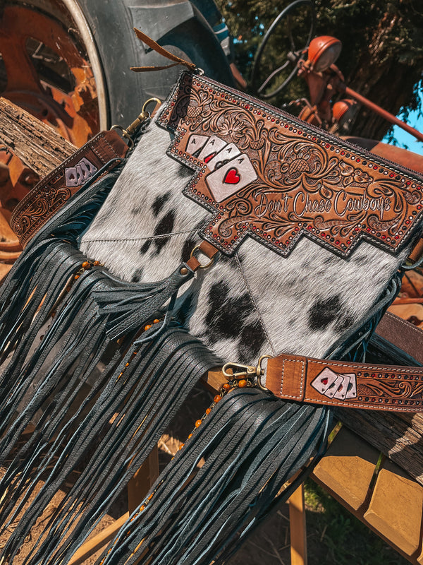 Don’t Chase Cowboys Purse a Haute Southern Hyde by Beth Marie Exclusive