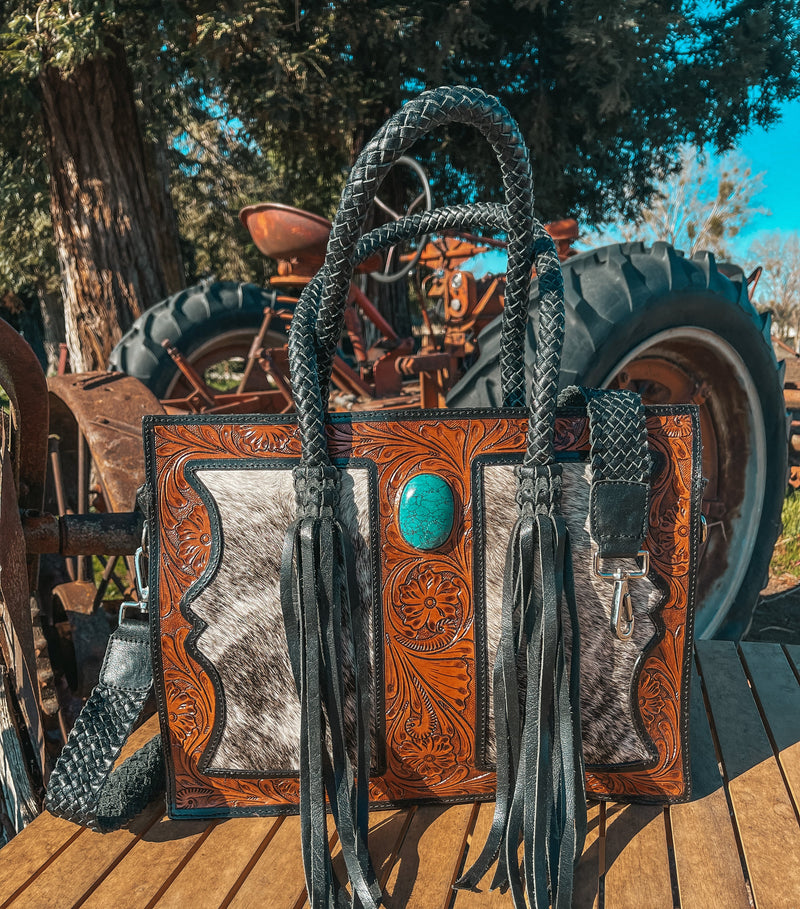 The Roper Tote, a Haute Southern Hyde by Beth Marie