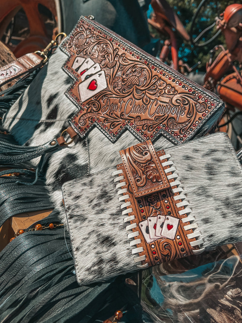 Don’t Chase Cowboys Purse a Haute Southern Hyde by Beth Marie Exclusive