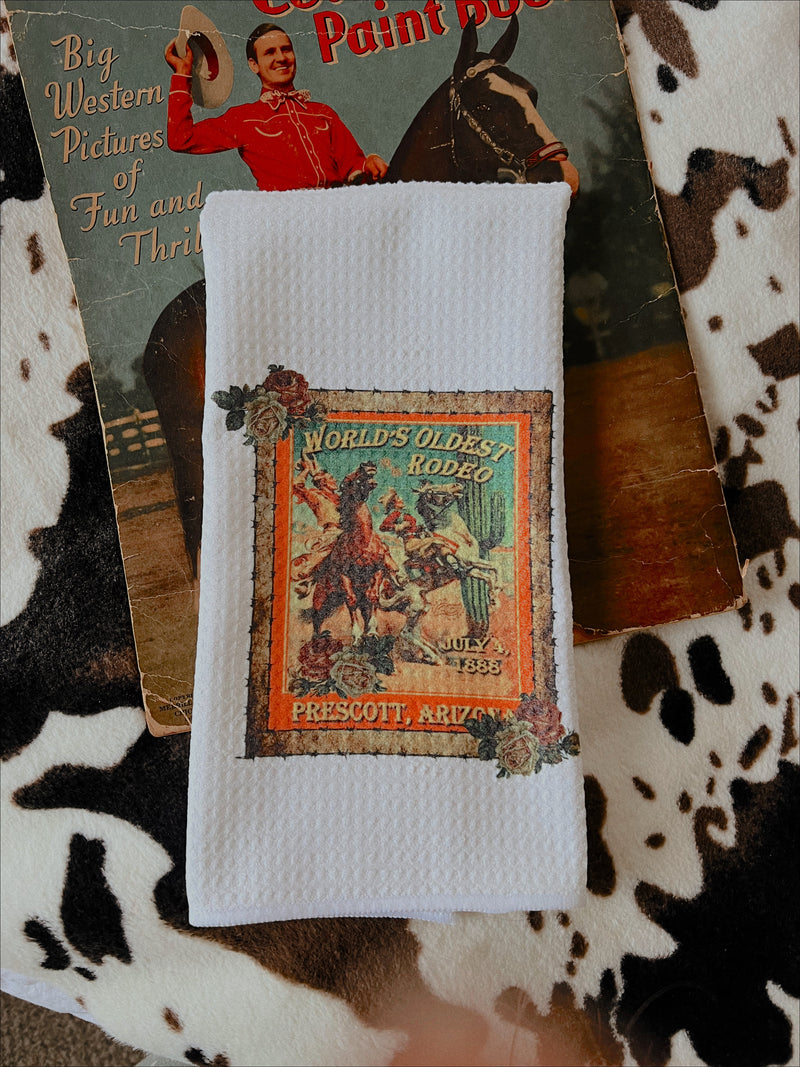 RODEO TEA TOWEL
