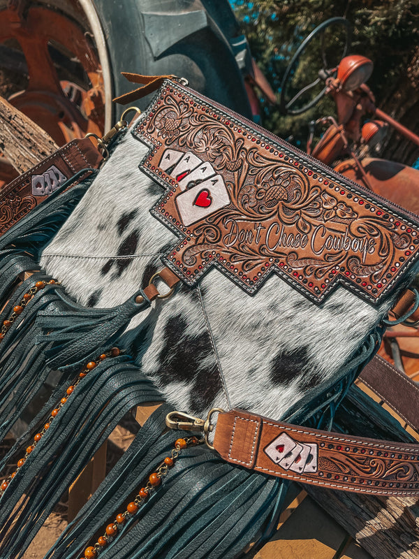 Don’t Chase Cowboys Purse a Haute Southern Hyde by Beth Marie Exclusive