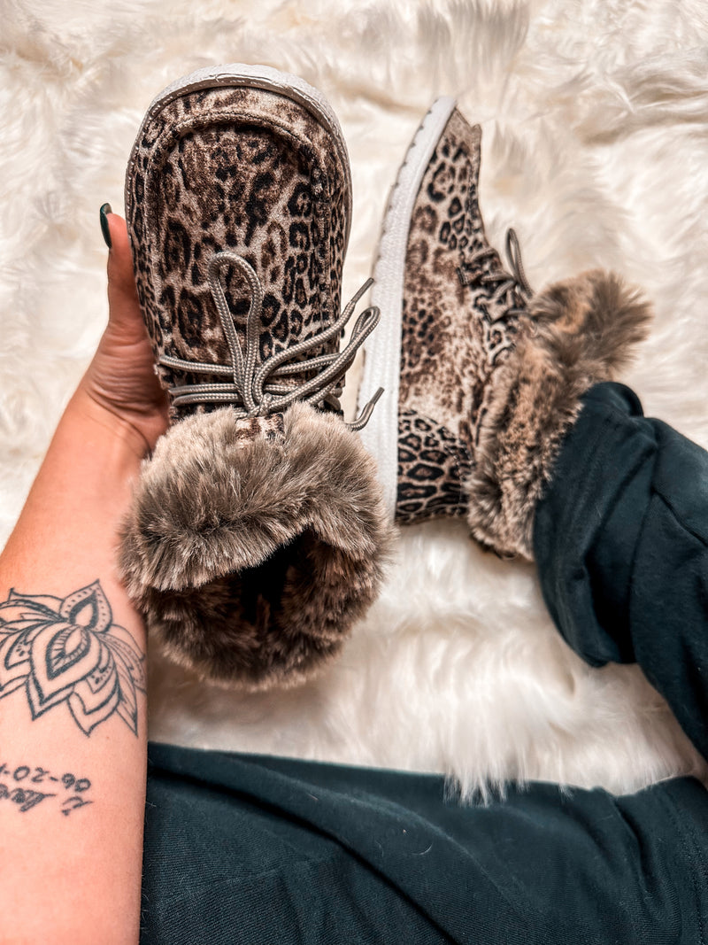 Fancy Sneakers : Leopard