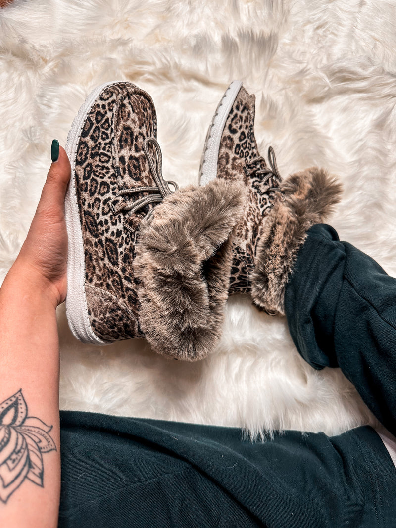 Fancy Sneakers : Leopard
